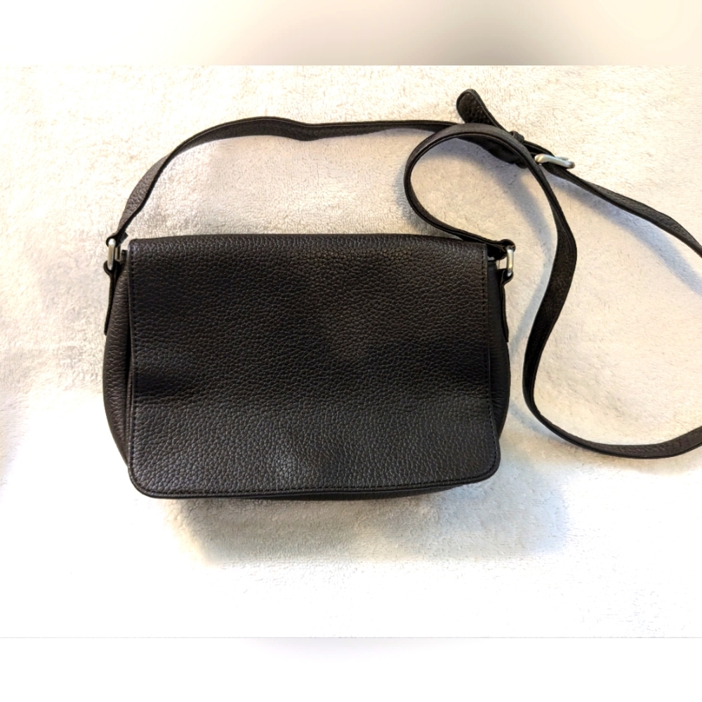 Eddie Bauer brown leather purse NWOT